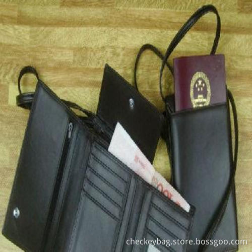 Leather Passport Holders with Multi-purpose Pocket